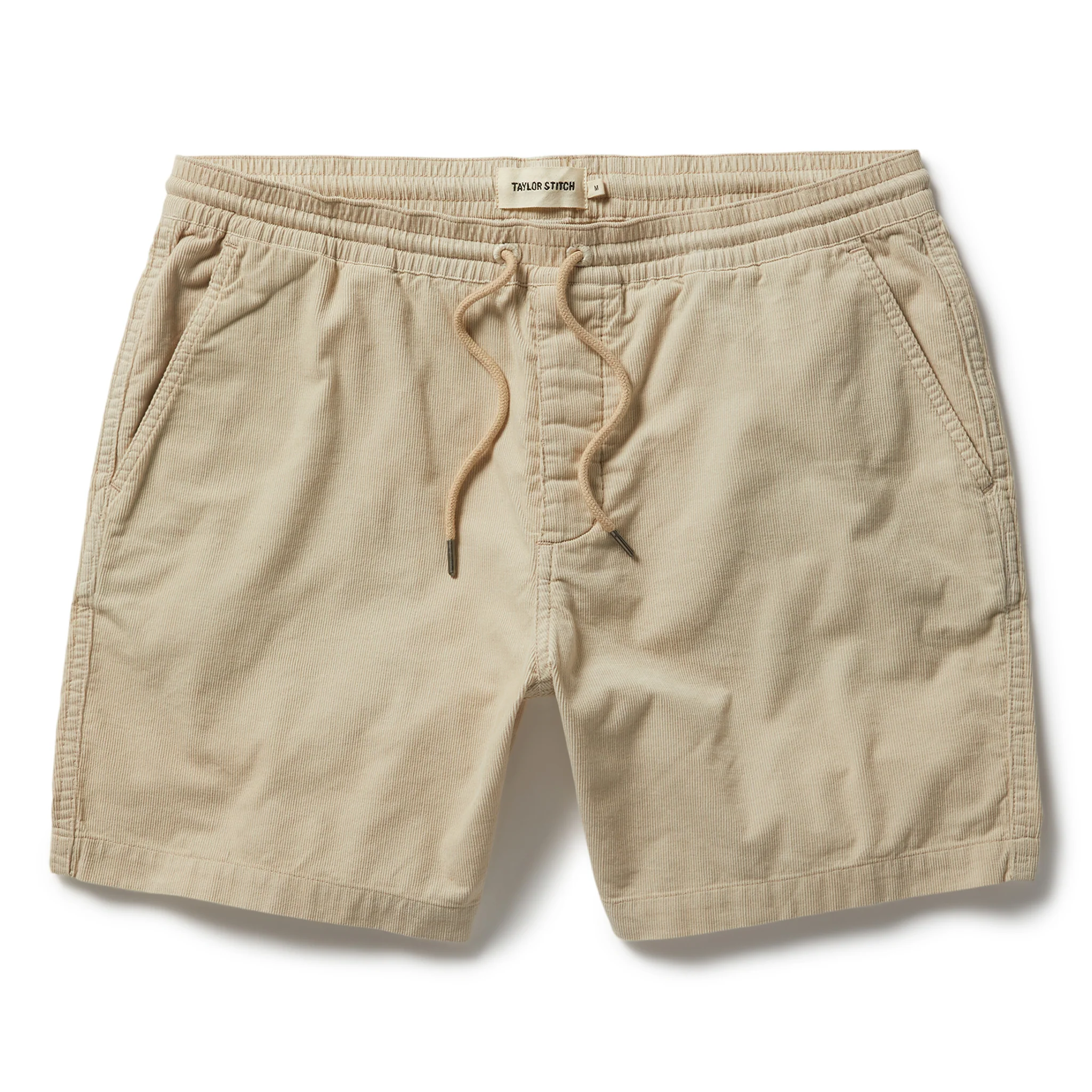 The Apres Short in Natural Pinwale