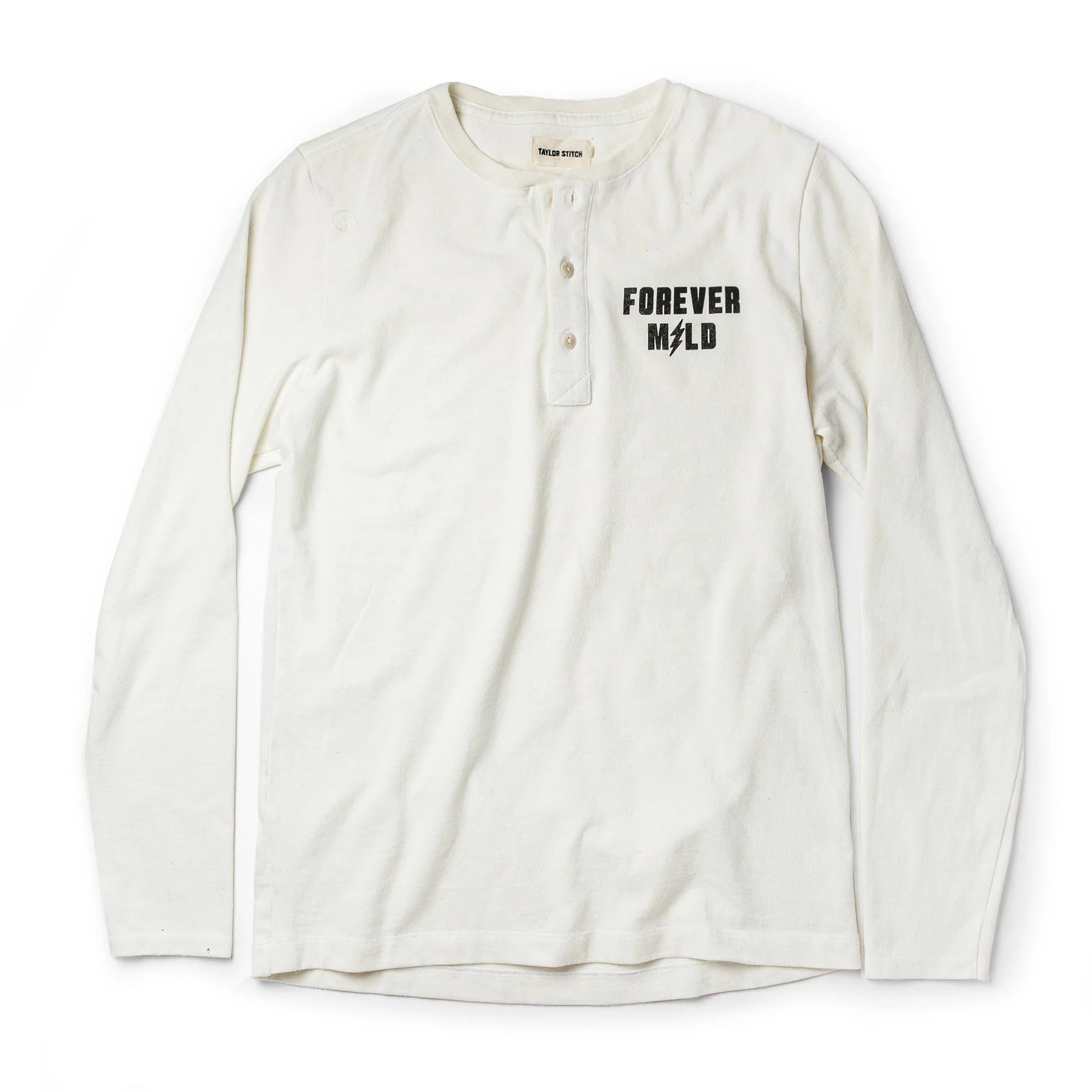 The Brother Moto Heavy Bag Henley in Forever Mild