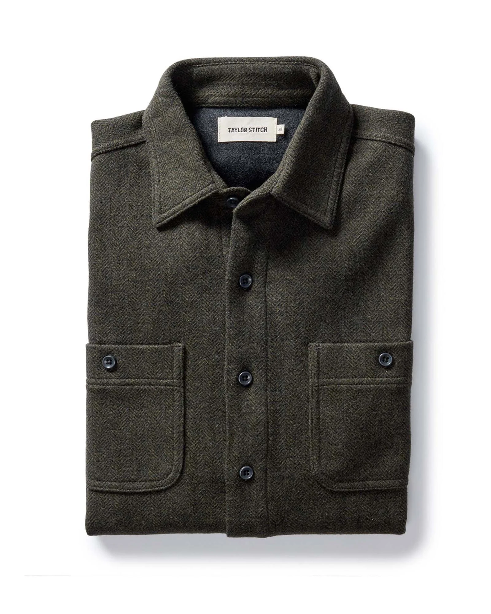 The Coastline Knit Shirt in Heather Army