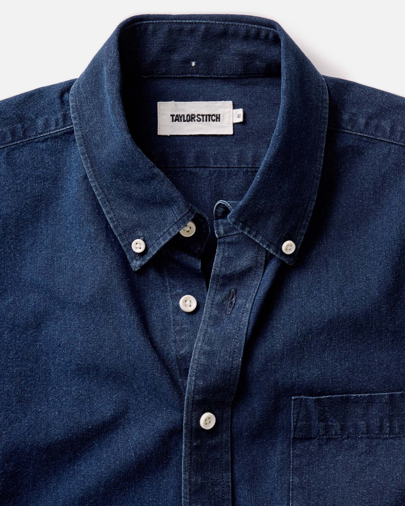 The Jack in Rinsed Indigo Oxford - Image 3