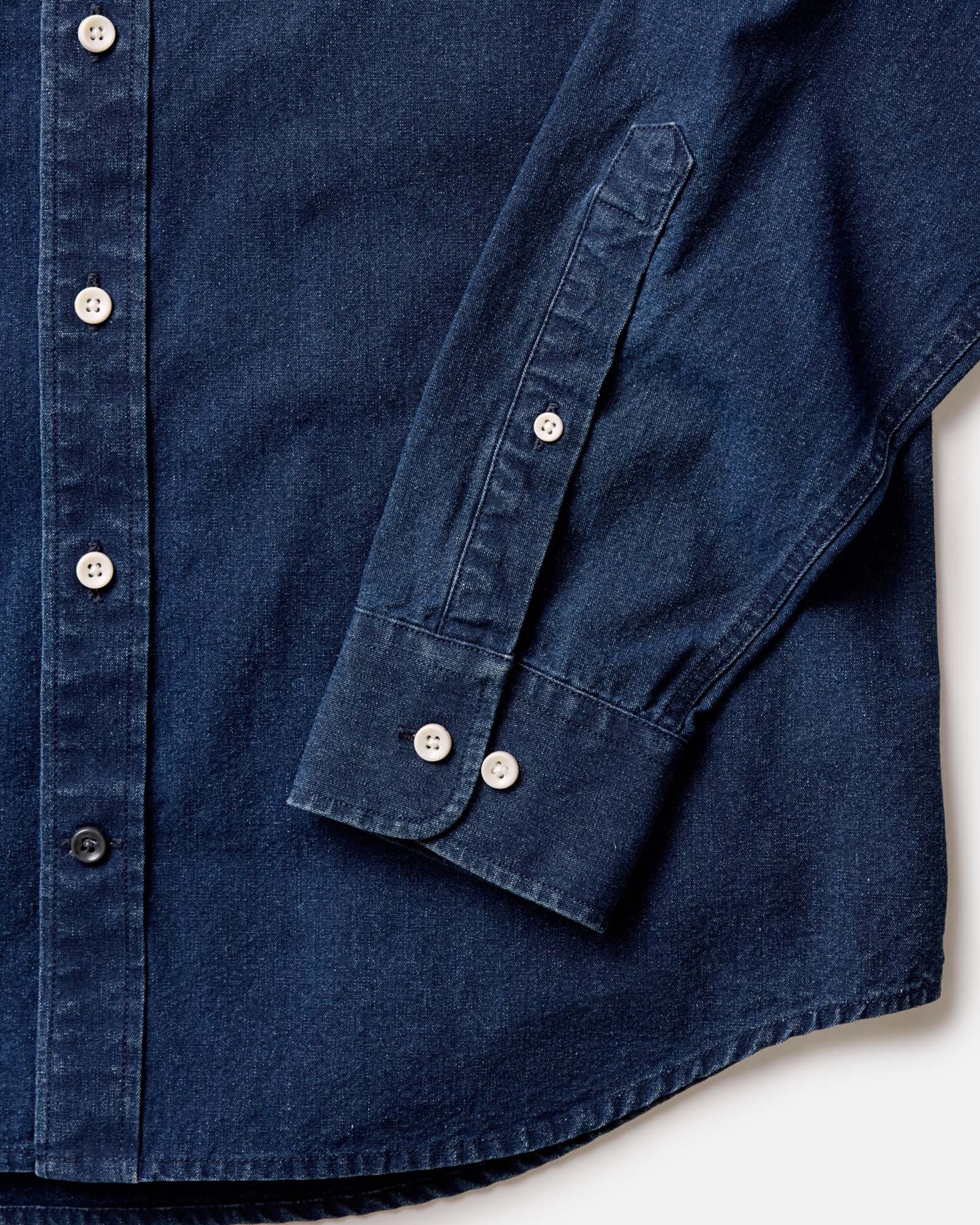 The Jack in Rinsed Indigo Oxford - Image 5