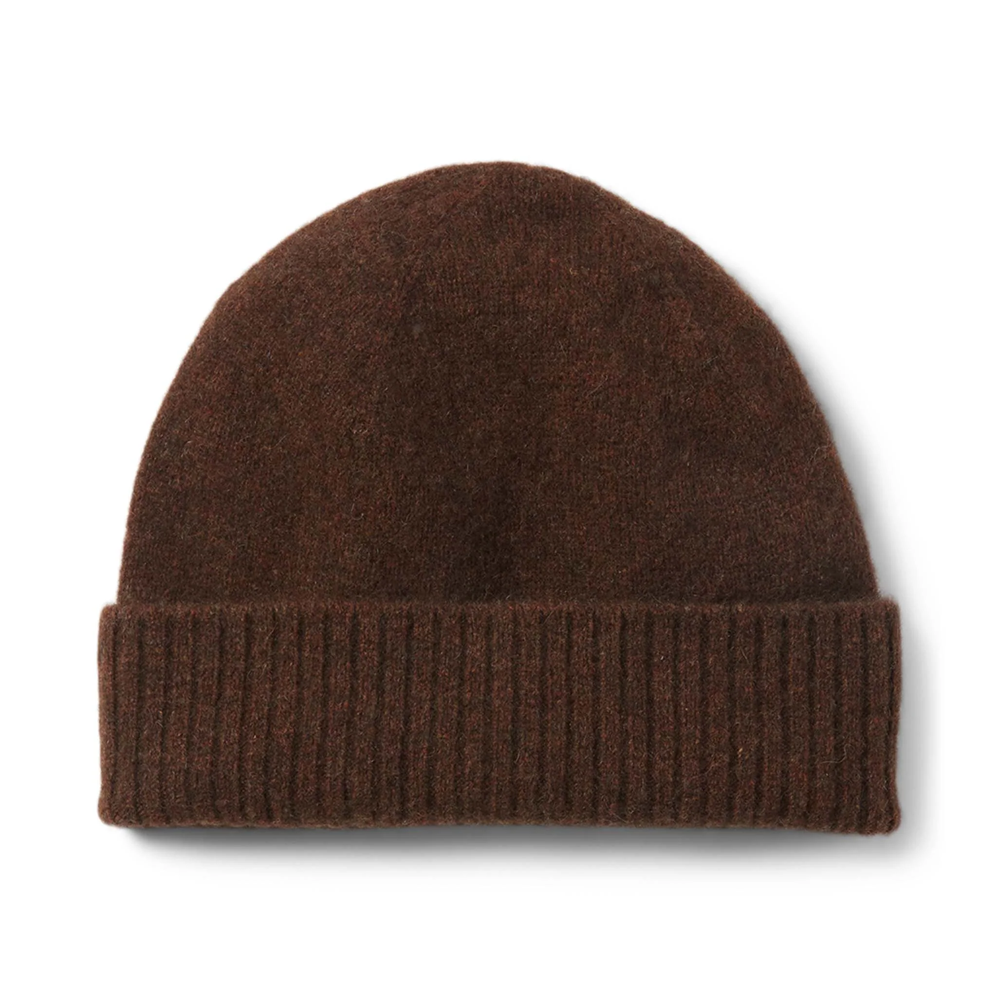 The Lodge Beanie in Heather Dark Burgundy