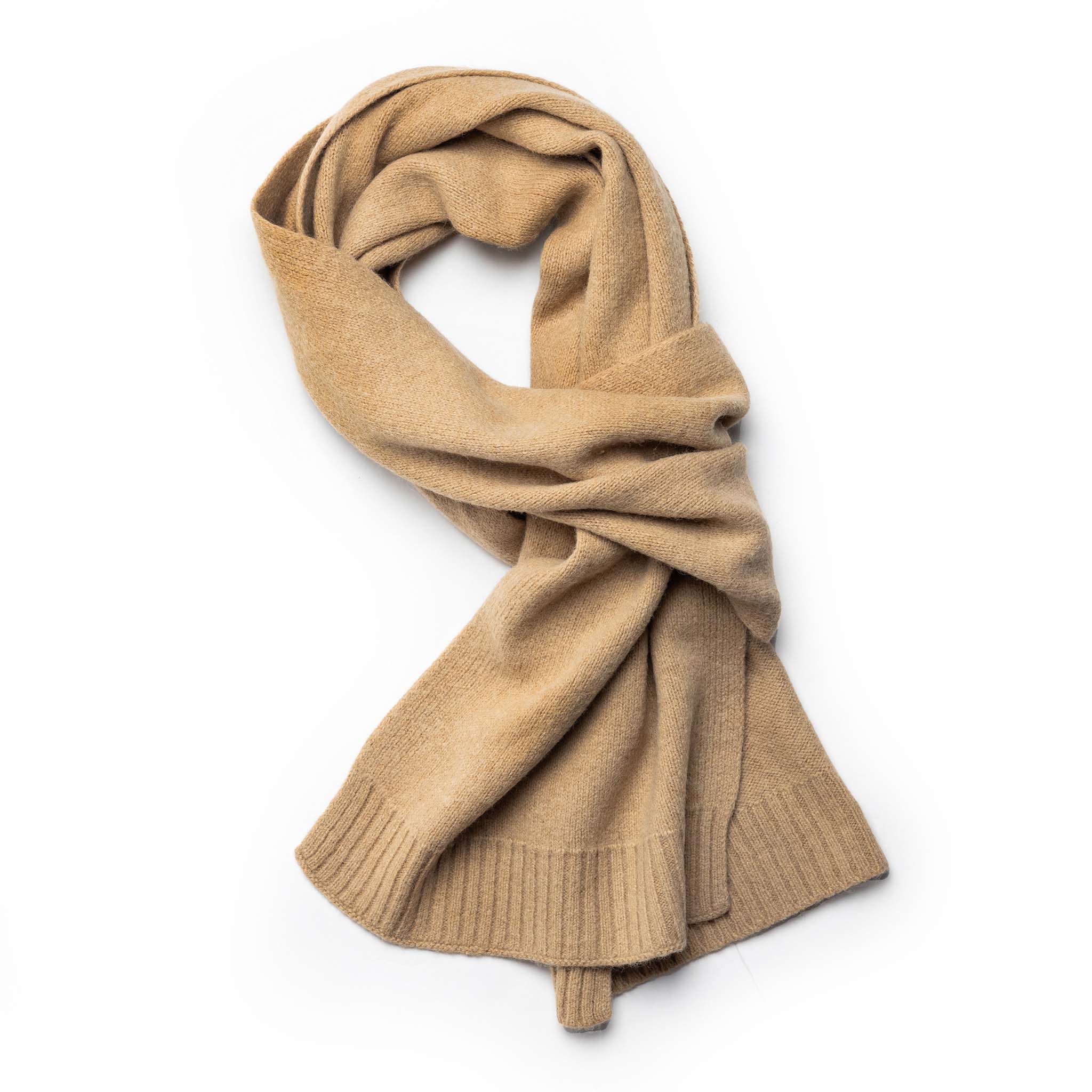 The Lodge Scarf in Camel