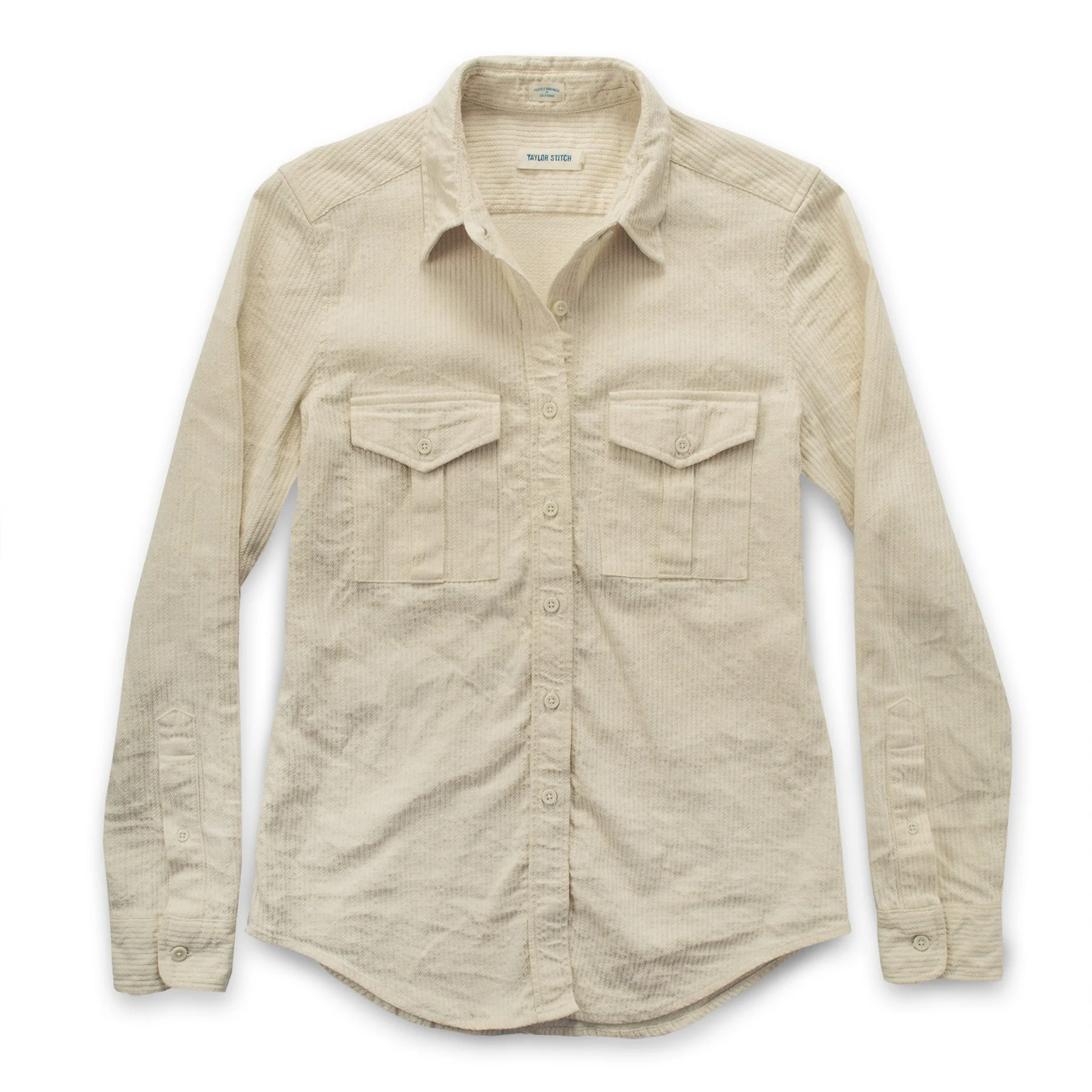 The Andie Shirt in Natural Corded Denim