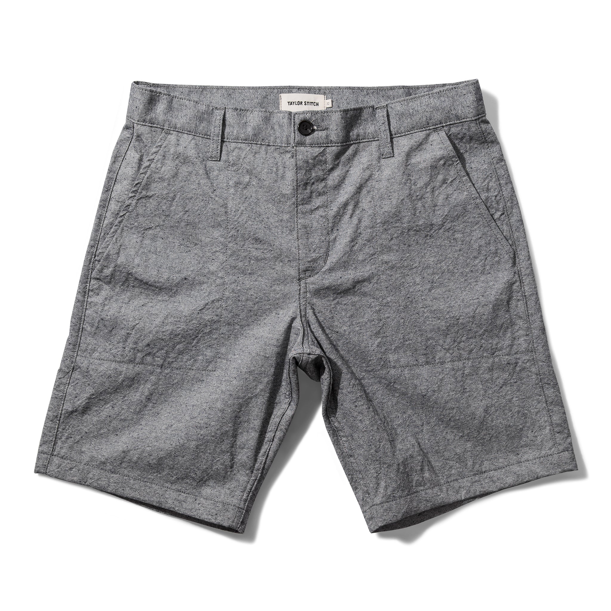 The Camp Short in Slub Chambray