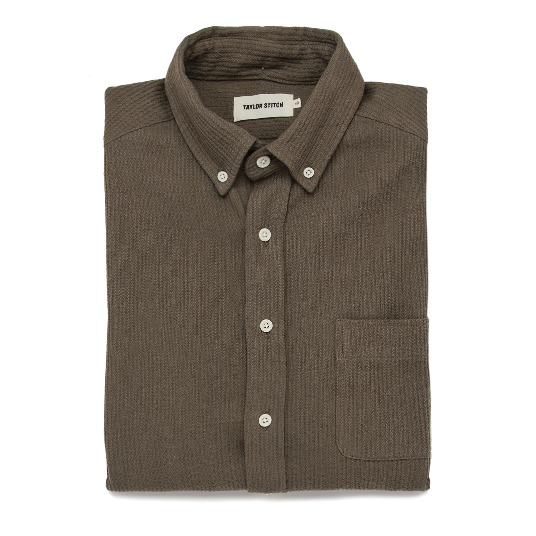 The Jack in Cone Mills Corded Olive