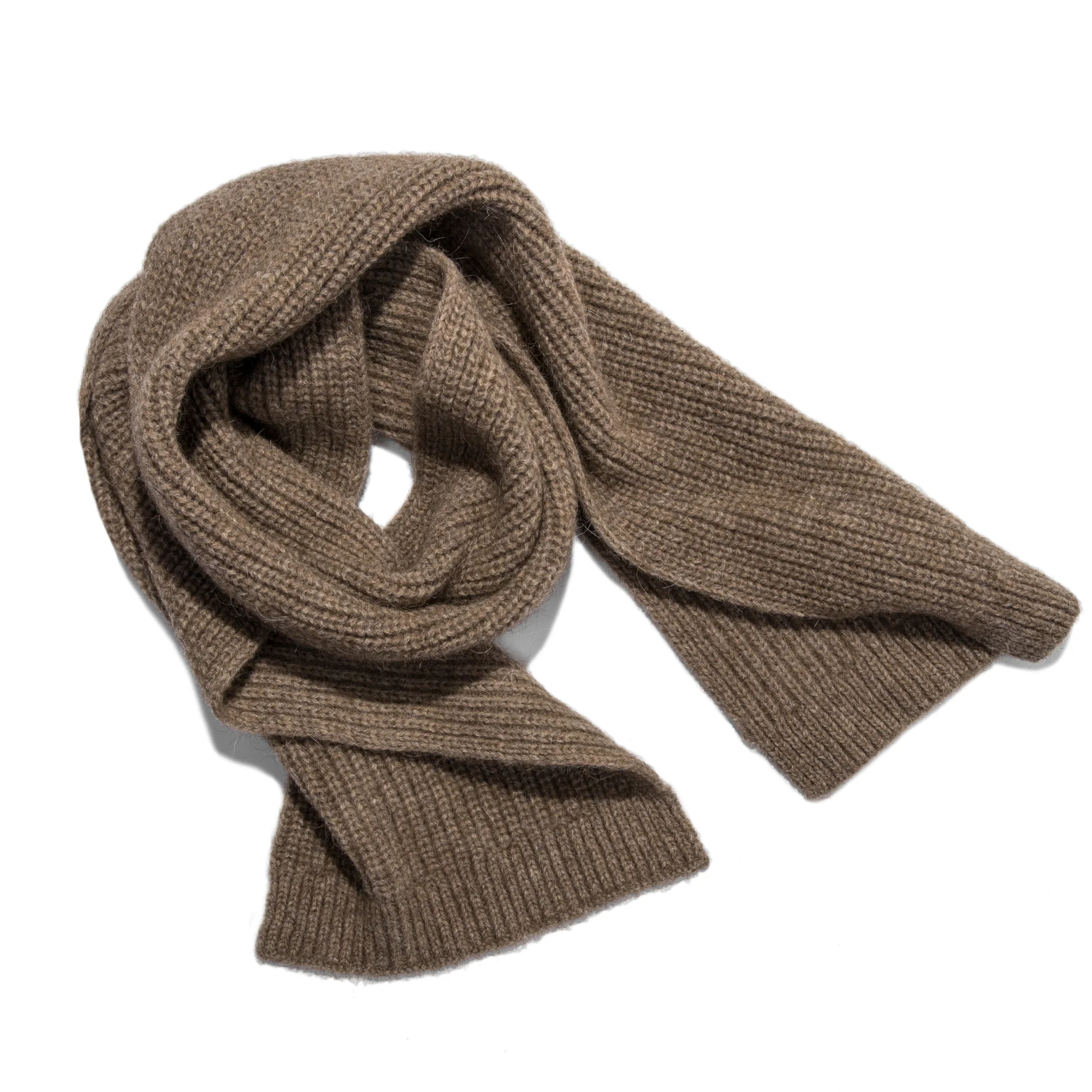 The Scarf in Oatmeal Alpaca