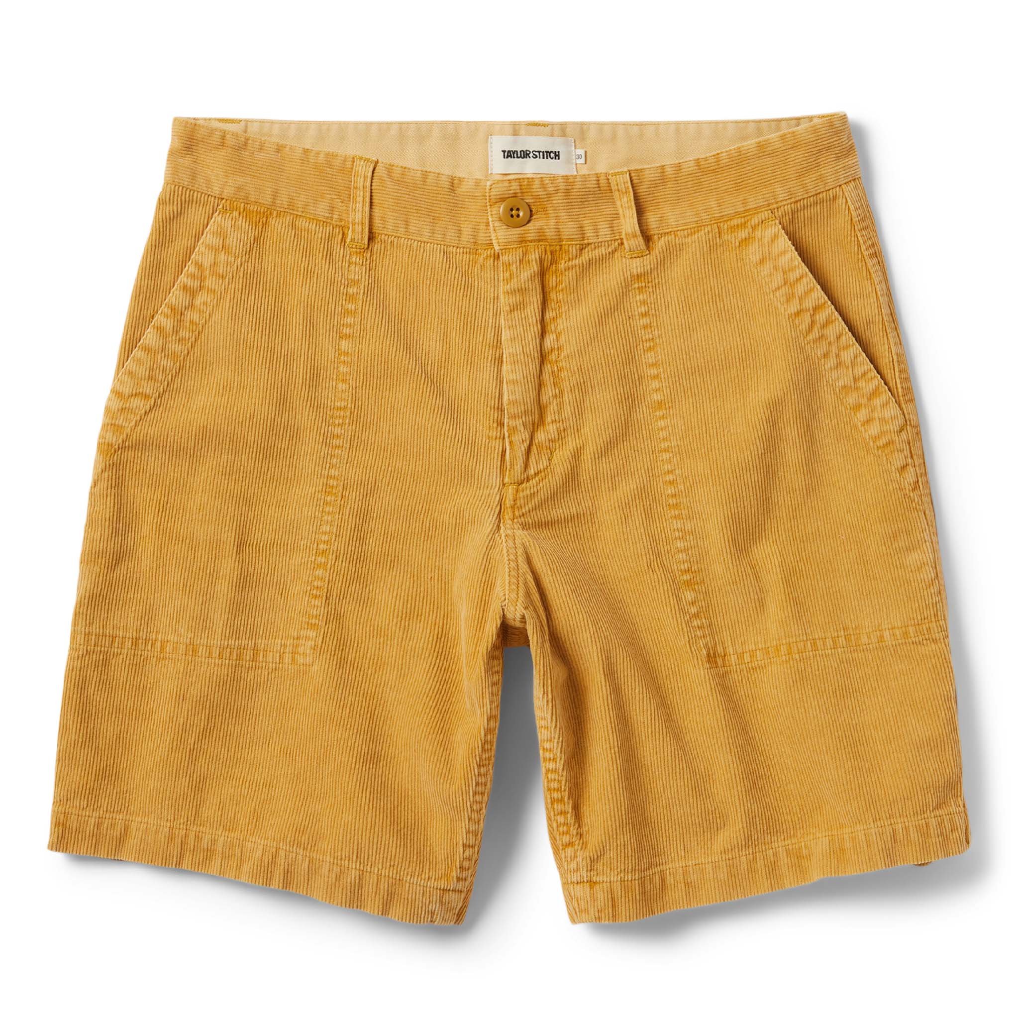 The Trail Short in Gold Micro Cord